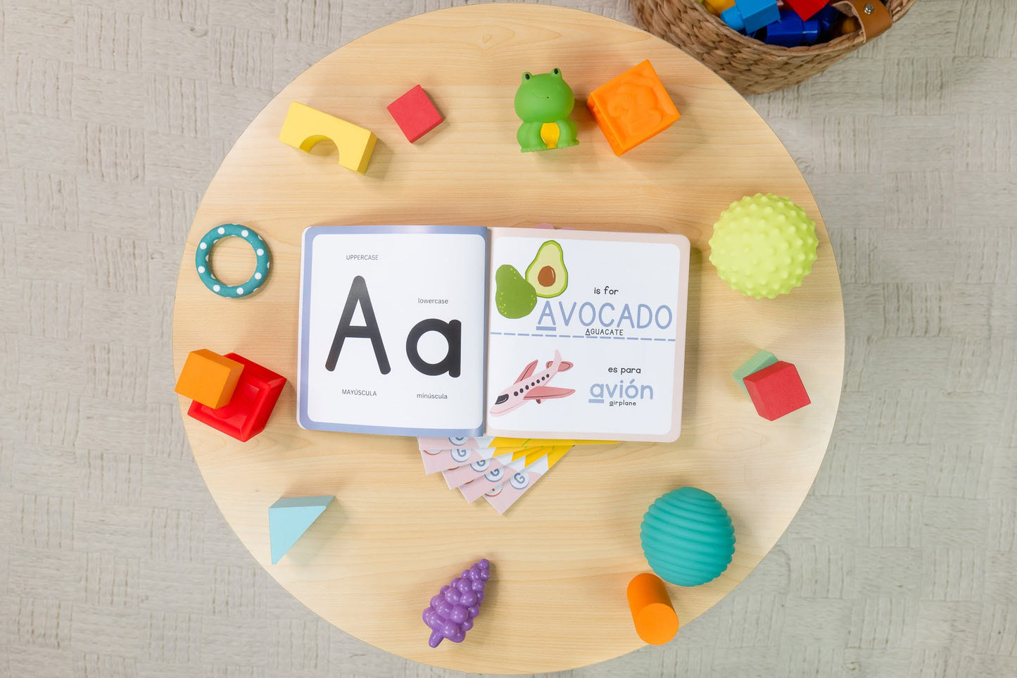 Bilingual Activity Book & Alphabet Book Bundle
