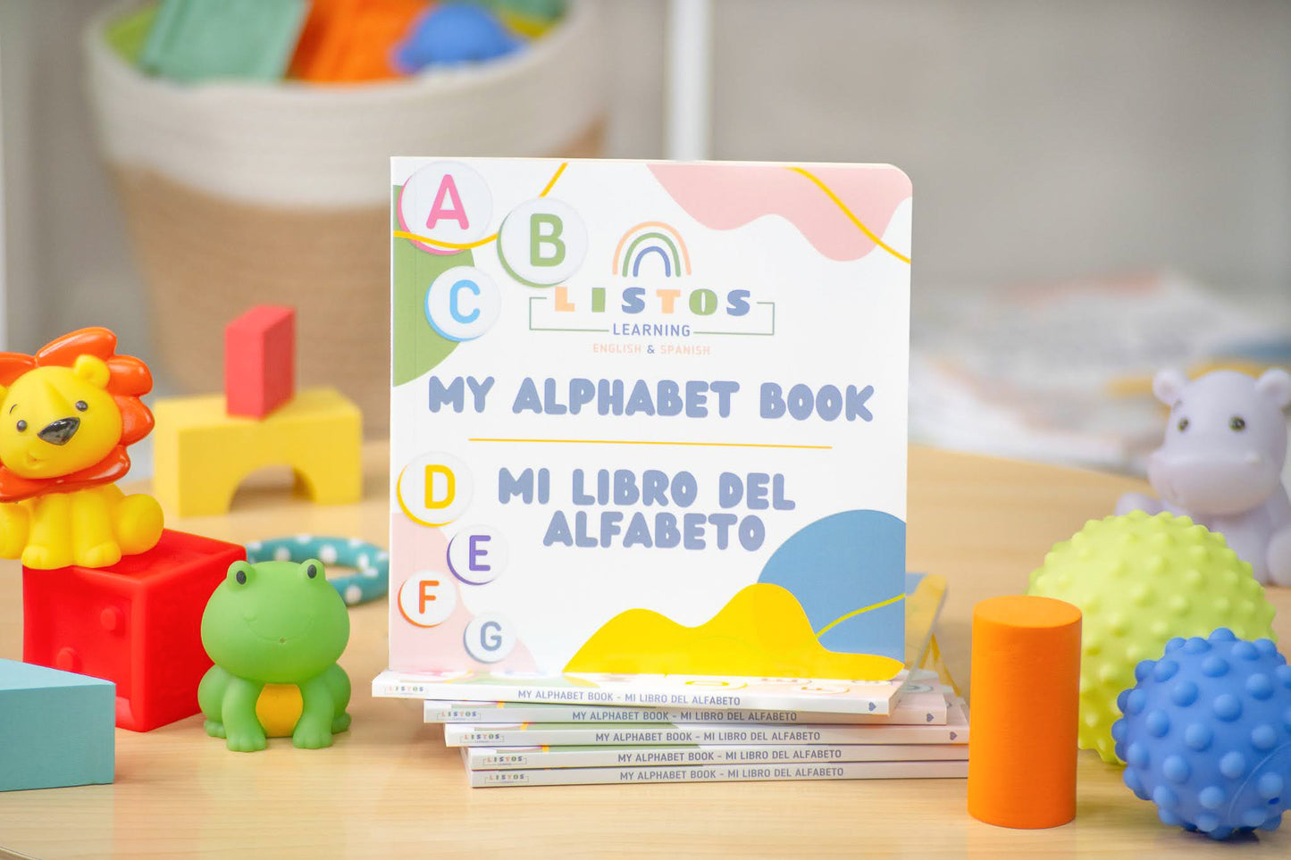 Bilingual Alphabet Book in English and Spanish | My Alphabet Book - Mi Libro del Alfabeto