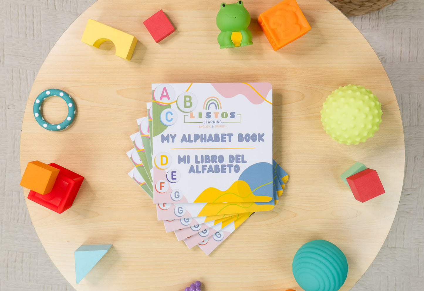 Bilingual Alphabet Book in English and Spanish | My Alphabet Book - Mi Libro del Alfabeto